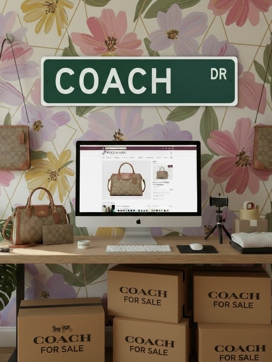 Other - UEC Novelty Coach Green Street Sign for Coach Fans, & Posh Creators